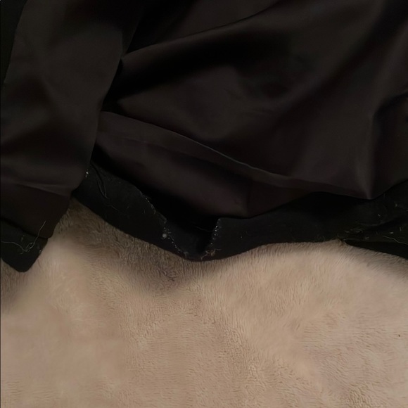 CLUB MONACOBlack Faux Fur Collar Coat - Picture 3 of 5